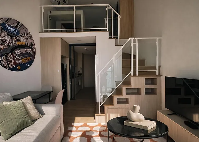 High-ceiling Loft Rama 9 Design Appartement *