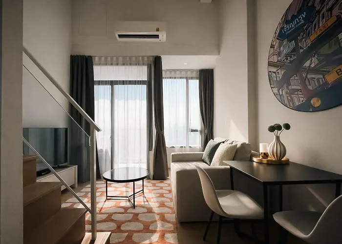 High-ceiling Loft Rama 9 Design Appartement